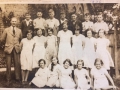 Mary Stedman (b.1921) daughter of Henry Hyde Stedman and Mabel (bottom right hand corner) at Bucknell school